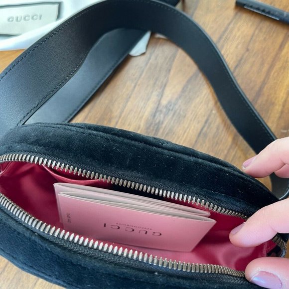 Gucci marmont black belt bag- New with Tags! - Picture 3 of 3